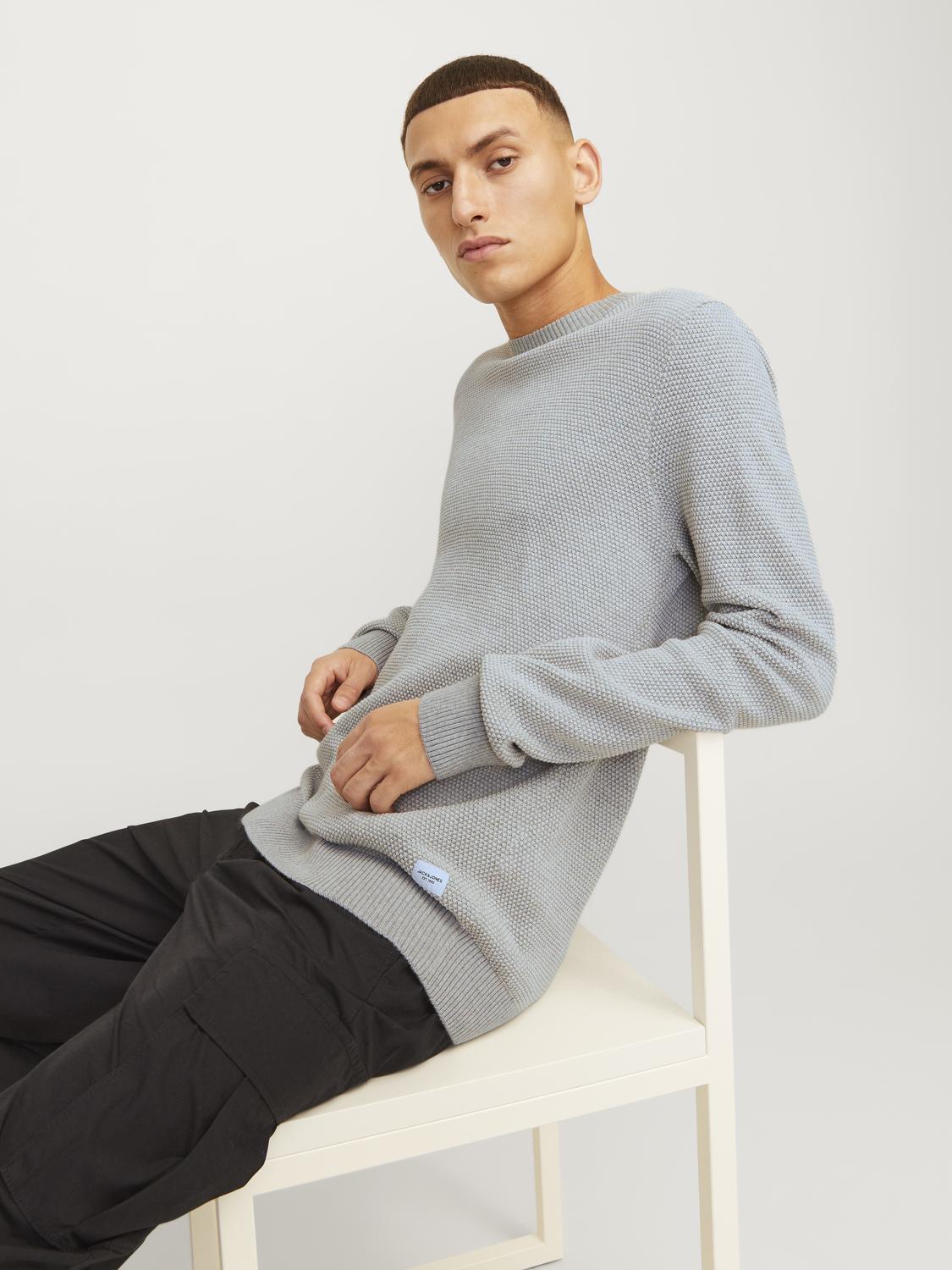 JJEGLOBE KNIT CREW NECK